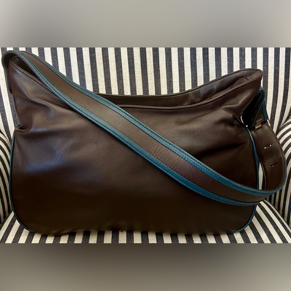 LOEWE - Lambskin leather, shoulder bag, adjustable strap, beautiful condition! - Picture 2 of 12